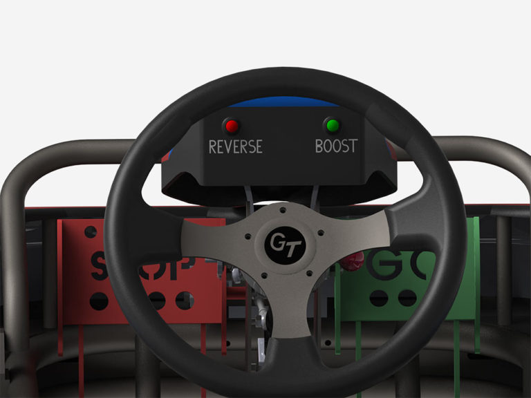 Reverse and boost button